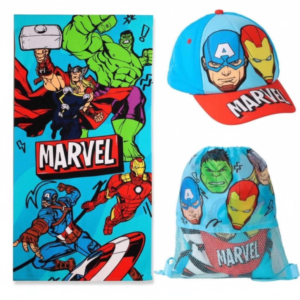 PACK TOALLA-GORRA-MOCHILA