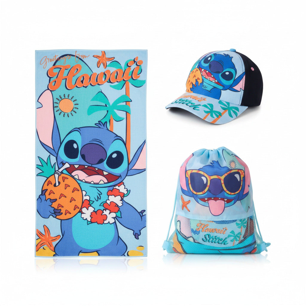 PACK TOALLA-GORRA-MOCHILA