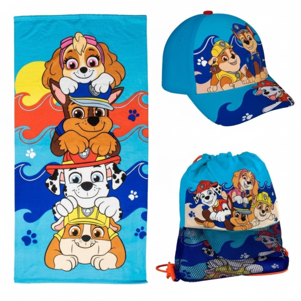 PACK TOALLA-GORRA-MOCHILA