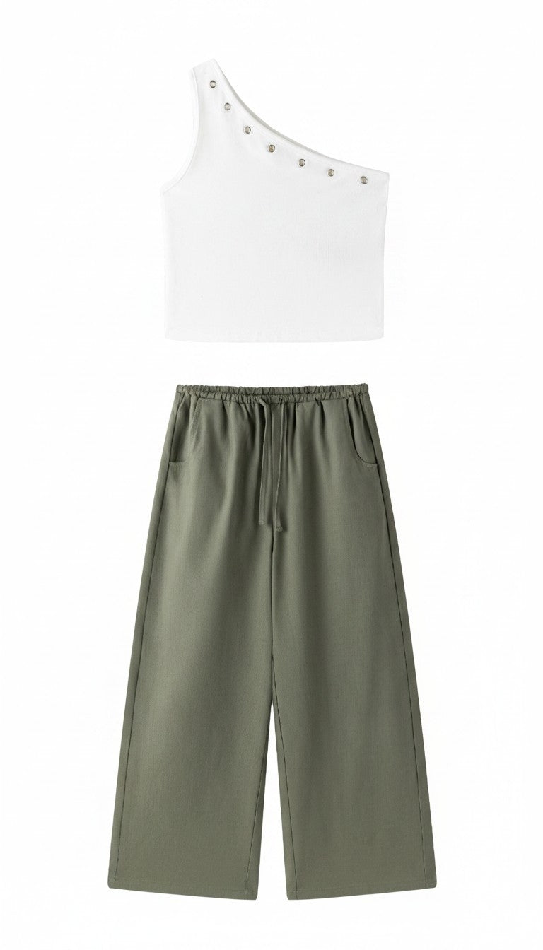 CONJUNTO TOP Y PANTALÓN