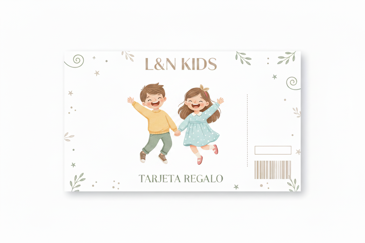 TARJETA REGALO L&N KIDS